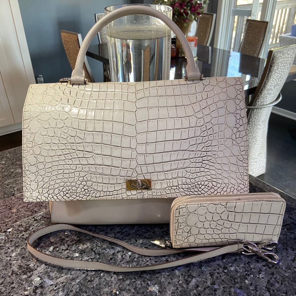 Givenchy Shark Bag with matching wallet and strap